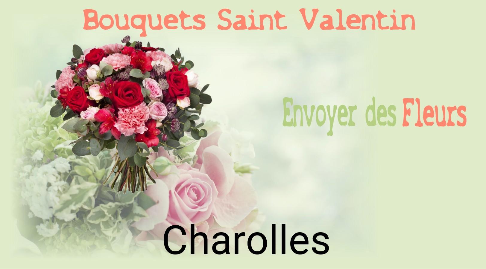 Roses de Saint-Valentin livrées à Charolles